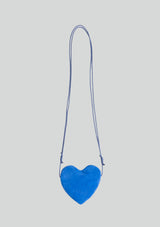 Mused Real Suede Heart Bag