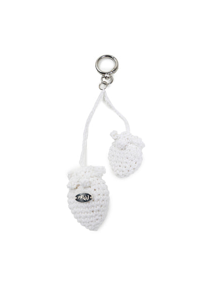 Mused Handmade Strawberry Keyring
