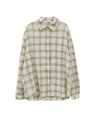 Tartan Boxy Shirt