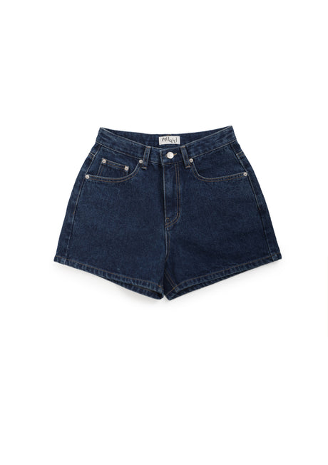 Emb Denim Shorts