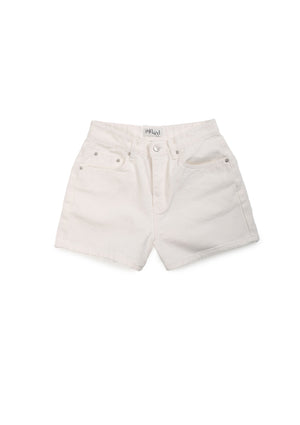 Emb Denim Shorts