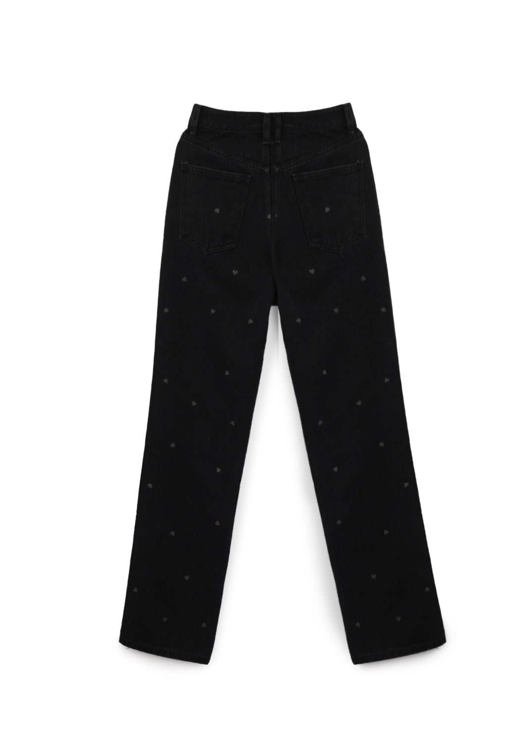 《mused》Heart Bleach Jeans