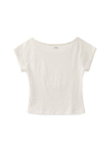 Mused 90's Scoop neck T-shirt