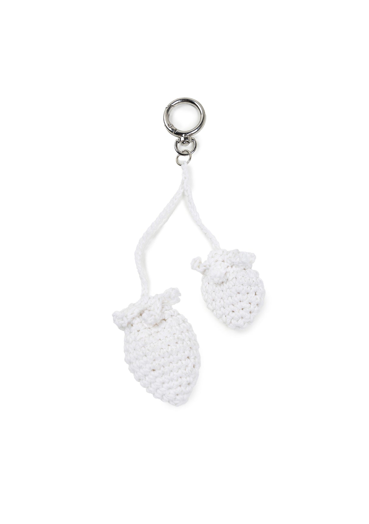 Mused Handmade Strawberry Keyring