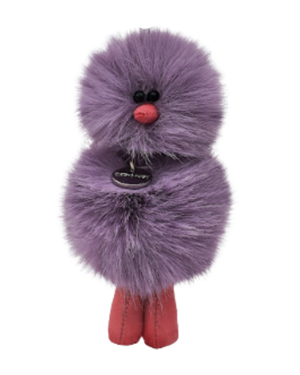 Mini Bird Keyring - ラベンダー Lavender -