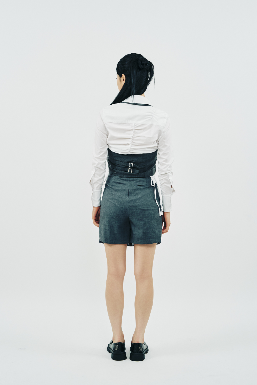 SHIRT PLEATS SKIRT