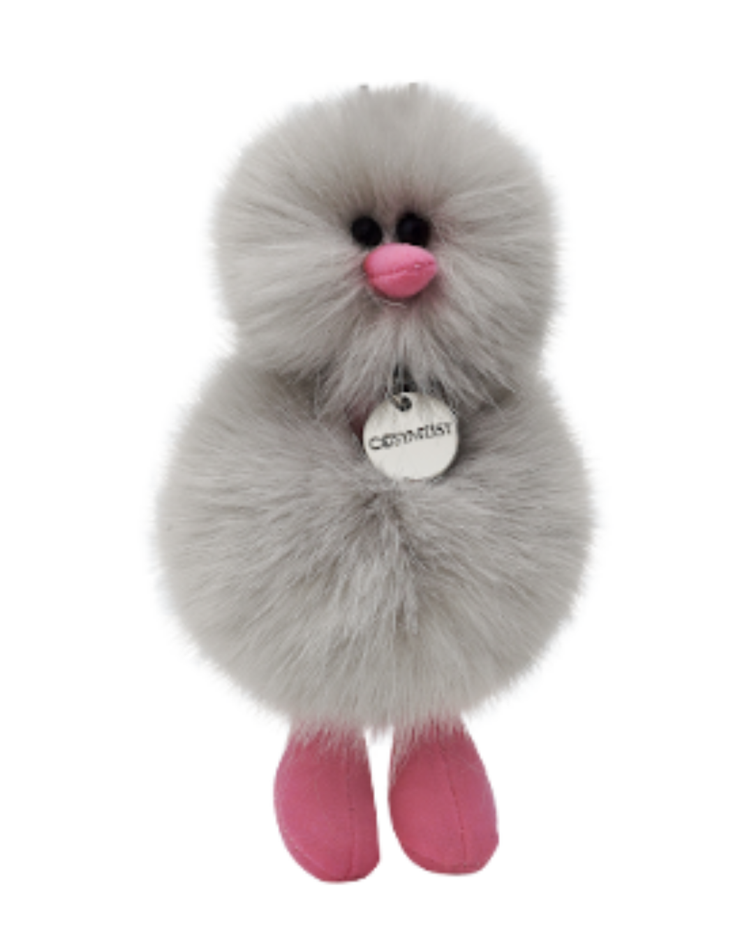 【予約販売】Mini Bird Keyring - ライトグレー Light gray -