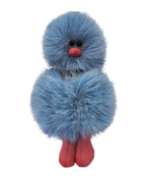 Mini Bird Keyring - ブルー Blue -