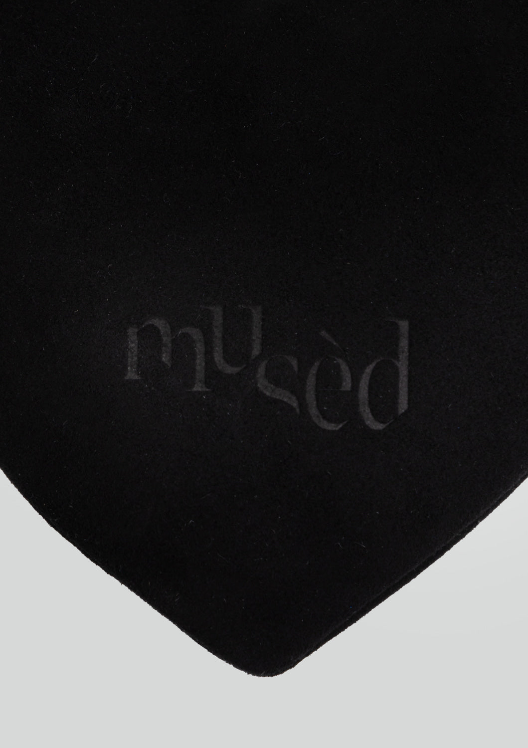 Mused Real Suede Heart Bag