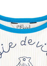 Sea Shell Emb Tank Top