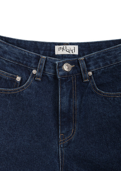 《mused》Emb Denim Shorts