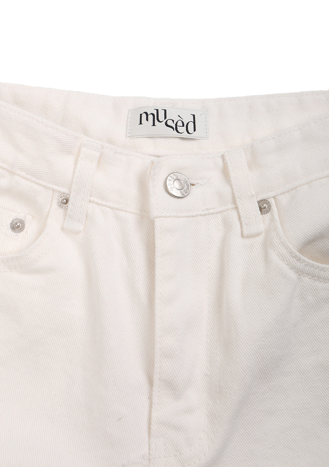 《mused》Emb Denim Shorts