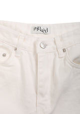Emb Denim Shorts