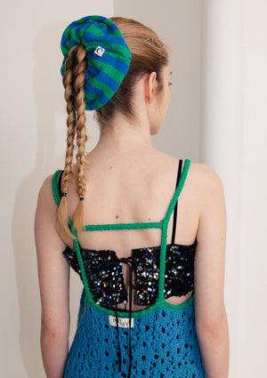 Mused Holiday Knit Scrunchy