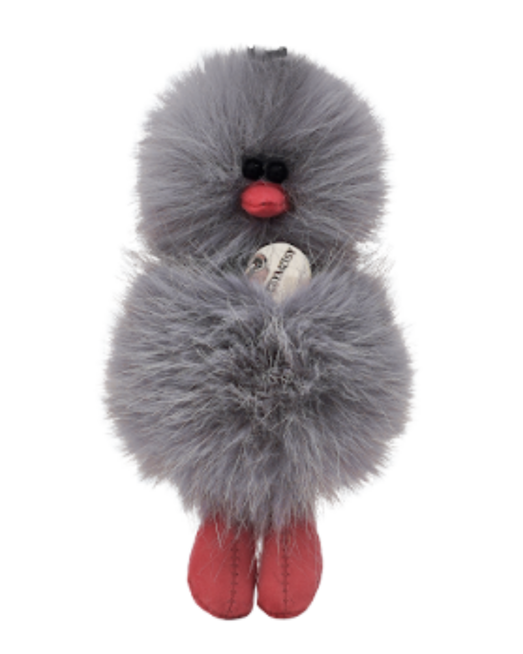 Mini Bird Keyring - ブルーグレー Blue Gray -