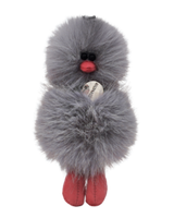 Mini Bird Keyring - ブルーグレー Blue Gray -