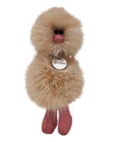 Mini Bird Keyring - オートミール Oatmeal -