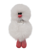 Mini Bird Keyring - ホワイト White -