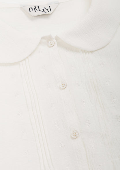 Sun Pin-Tuck Blouse