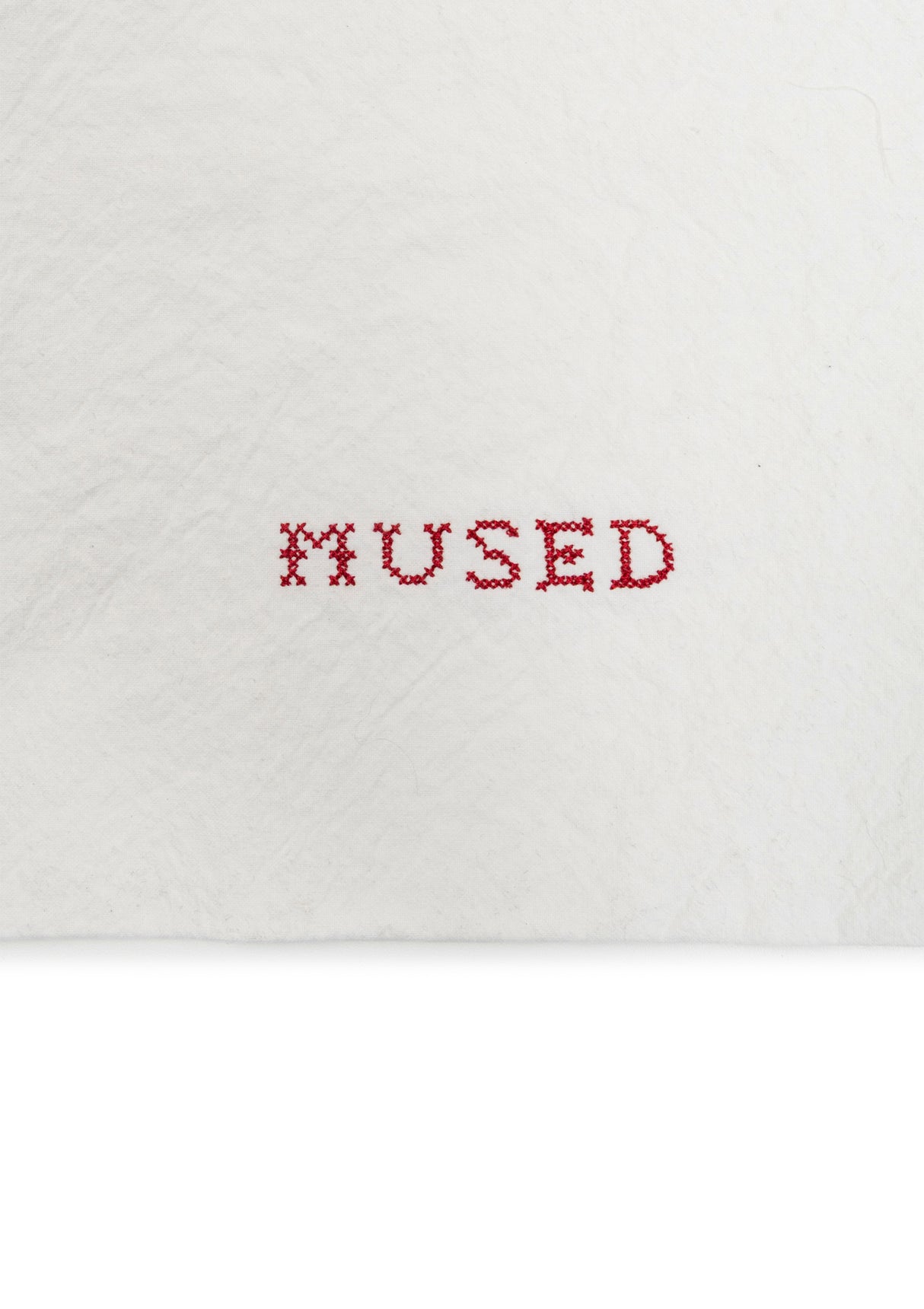 Mused Strawberry Cotton Bag