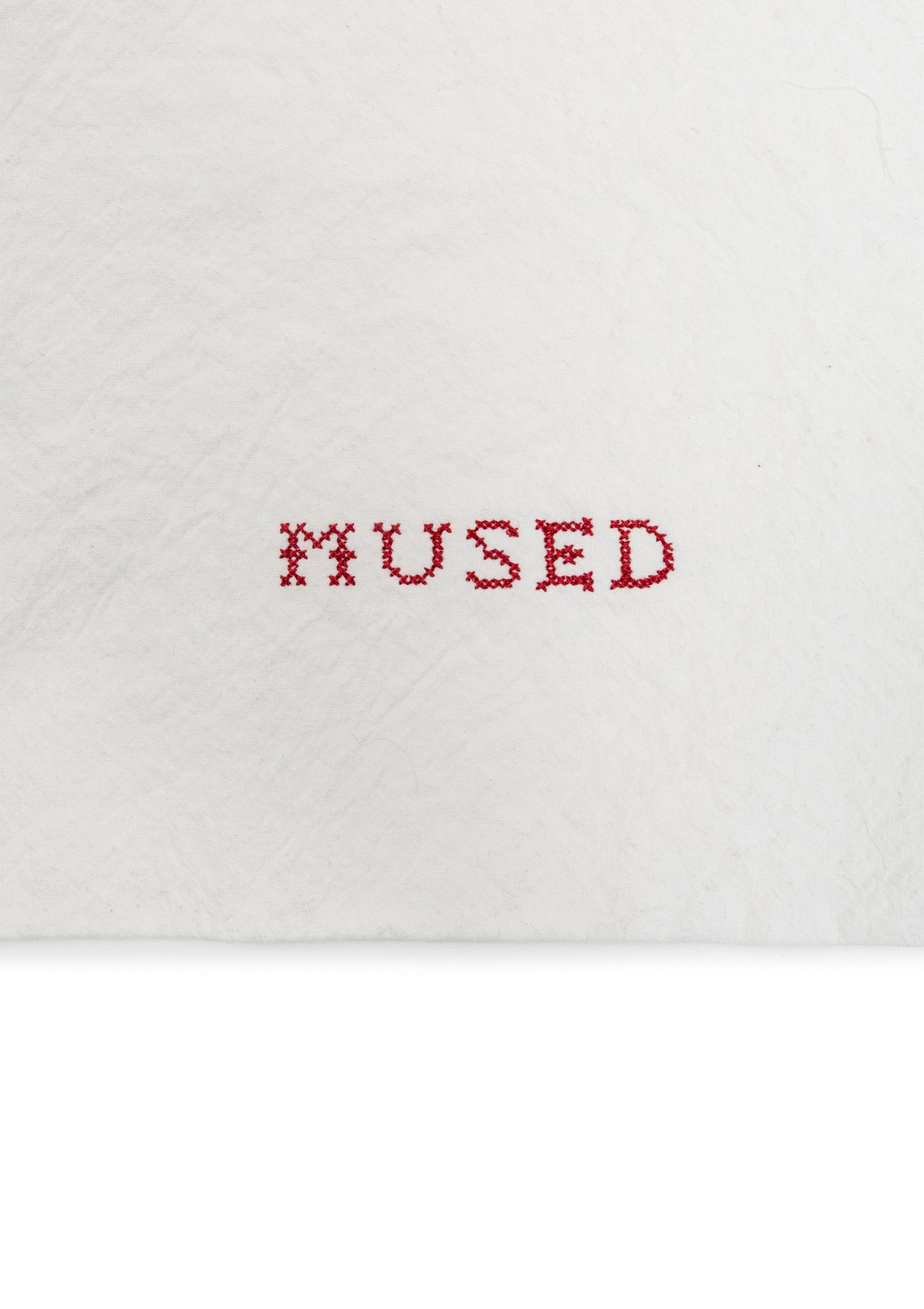 Mused Strawberry Cotton Bag