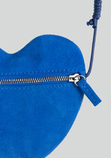 Mused Real Suede Heart Bag