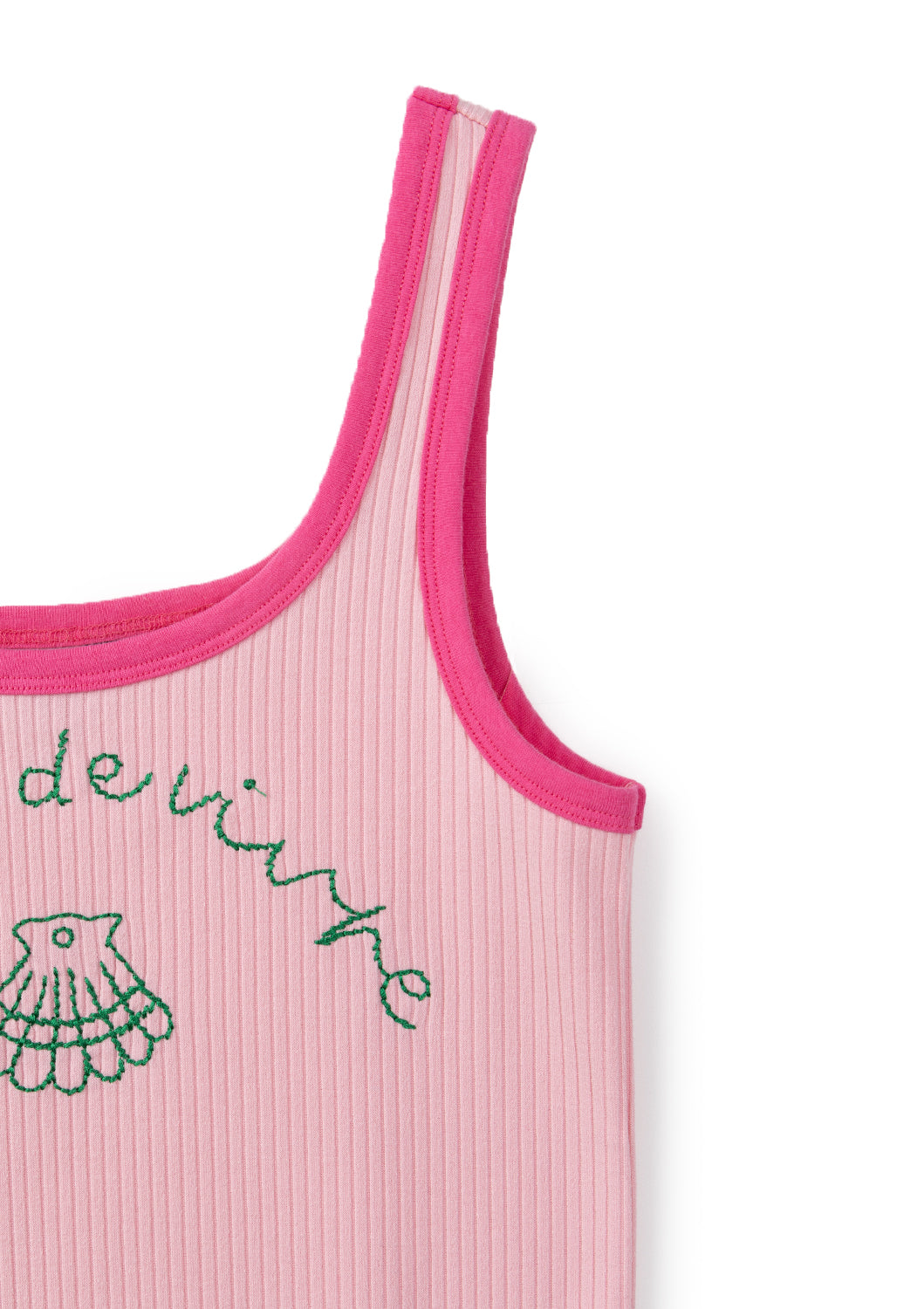 Sea Shell Emb Tank Top