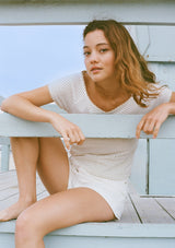 Mused 90's Scoop neck T-shirt