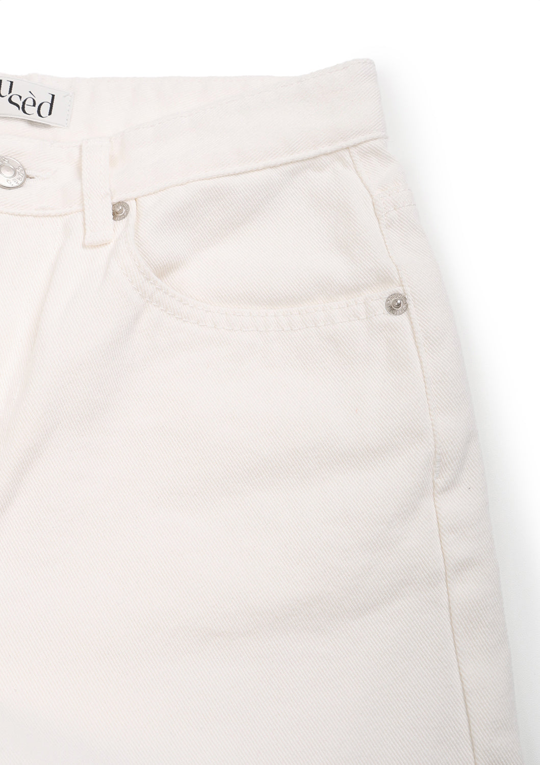 《mused》Emb Denim Shorts
