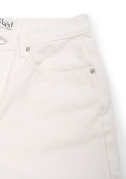 《mused》Emb Denim Shorts