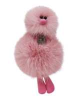 Ugly Bird Keyring - ピーチ Peach -