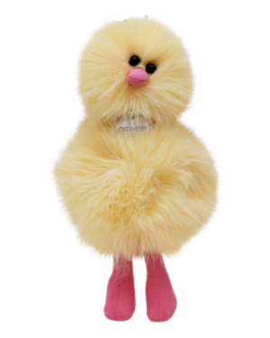 Ugly Bird Keyring - レモン Lemon -