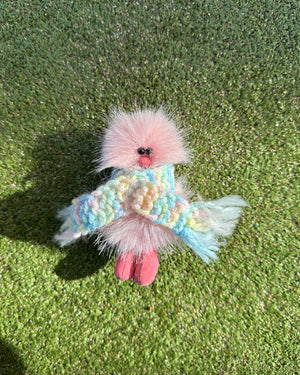 Mini Bird Keyring - チェリーブロッサム Cherry Blossom -