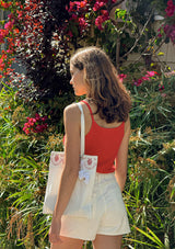 Mused Strawberry Cotton Bag