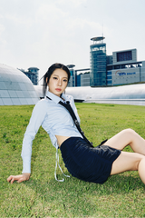 SHIRRING LONG SLEEVE SHIRT