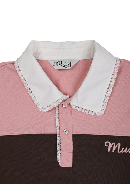 先行予約販売 - Mused Patchwork Rugby T-shirts