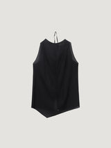 Drape See-Through Blouse