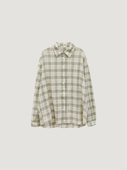 Tartan Boxy Shirt