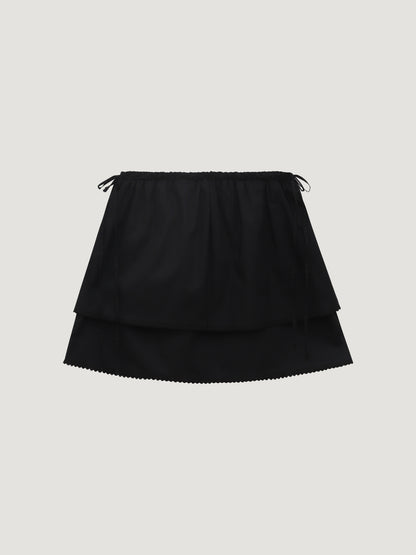 Lace Mini Skirt