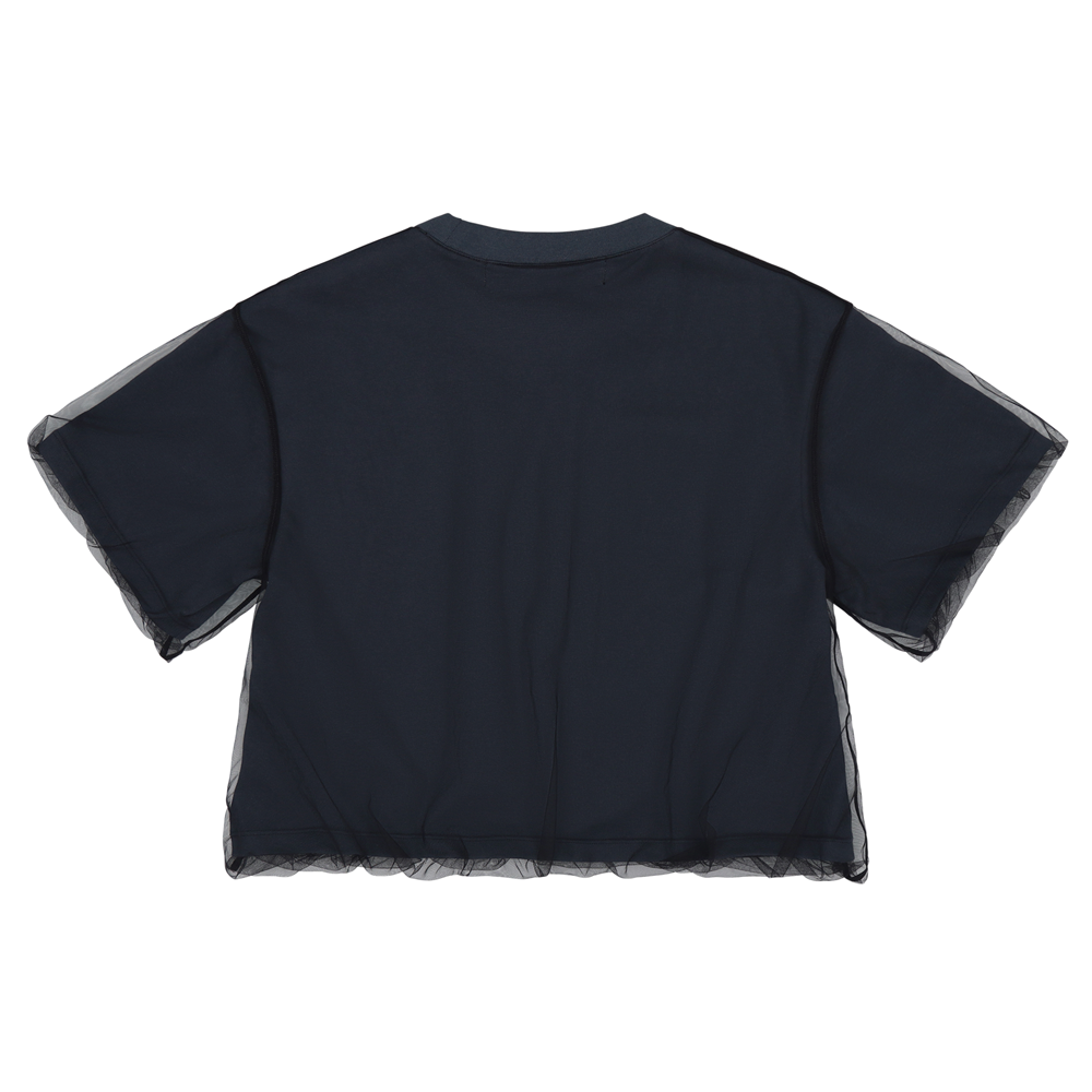 《CURRENT》AIME MESH LAYERED T-SHIRT