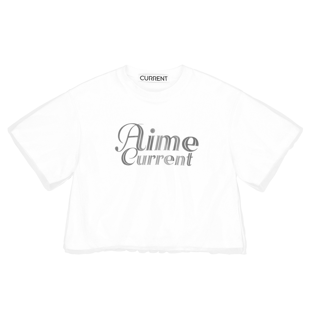 《CURRENT》AIME MESH LAYERED T-SHIRT