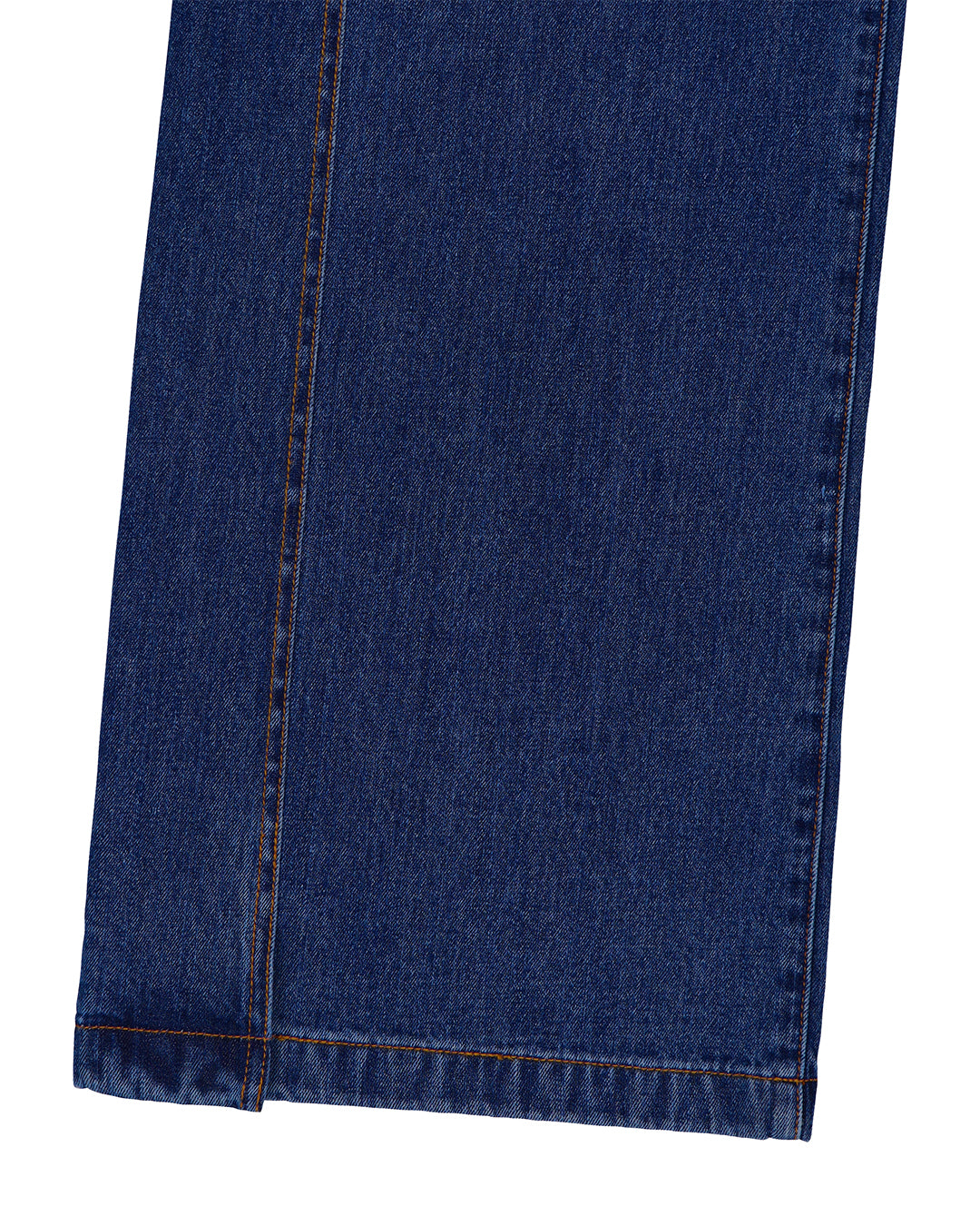 PLEATED WIDE DENIM PANTS
