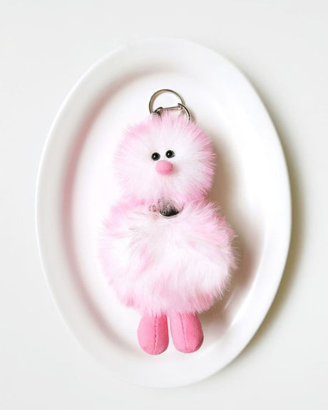 Mini Bird Keyring - ストロベリーシャーベット Strawberry sorbet -