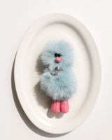 Mini Bird Keyring - スカイブルー Sky Blue -