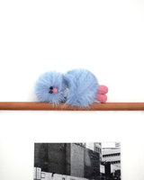 Mini Bird Keyring - ブルー Blue -