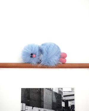 Mini Bird Keyring - ブルー Blue -