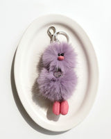 Mini Bird Keyring - ラベンダー Lavender -