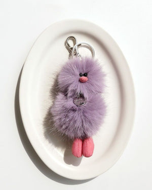 Mini Bird Keyring - ラベンダー Lavender -