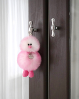 Mini Bird Keyring - ストロベリーシャーベット Strawberry sorbet -