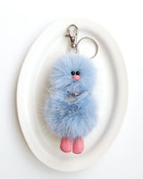 Mini Bird Keyring - ブルー Blue -